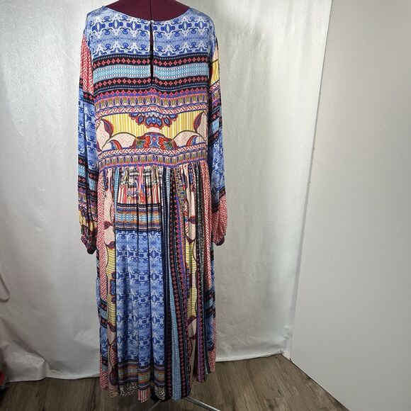 Bhanuni by Jyoti (Anthropologie) Bohemian Midi Dress - Picture 6 of 16